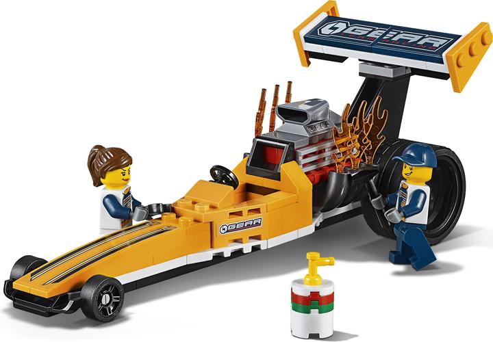 Actual product image LEGO City Dragster Transporter (60151, LEGO City)