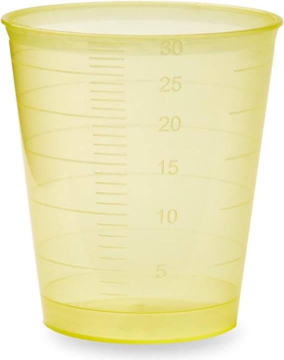 Actual product image Gribi Medikamentenbecher 30ml gelb