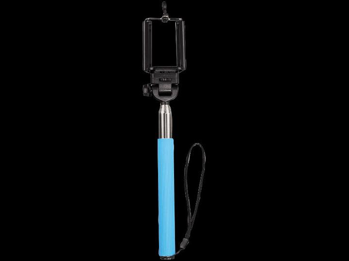 Hermex Selfie Stick BLU per Apple iPhone e smartphone Android