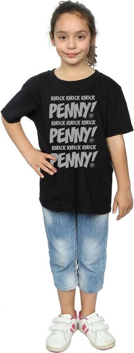 Image du produit Dam - T-shirt SHELDON KNOCK KNOCK PENNY - Fille (152, 158)