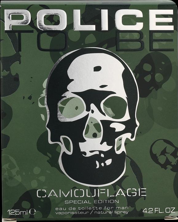 Actual product image Police To Be Camouflage (Eau de toilette, 125 ml)
