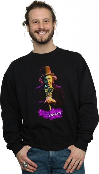 Produktbild Willy Wonka & the Chocolate Factory Dark Pose Sweatshirt (XL)