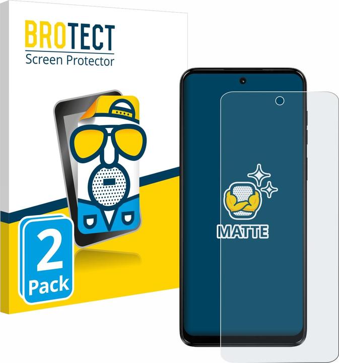 Produktbild BROTECT Entspiegelungs-Schutzfolie Displayschutz Matt (2 Stück, Motorola Moto G14)