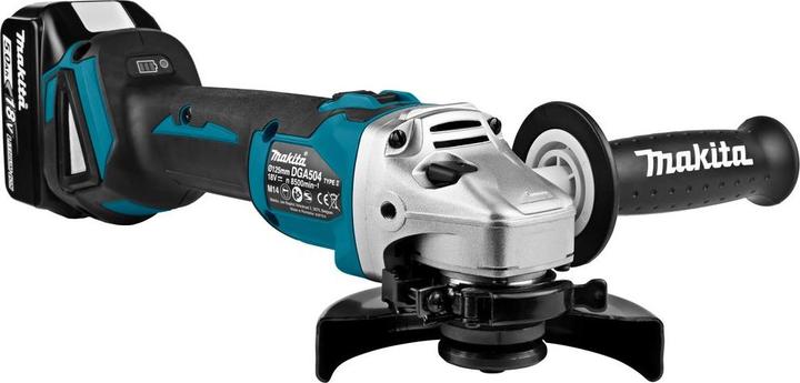 Image du produit Makita DGA504RTJ, 2 batteries (125 mm)