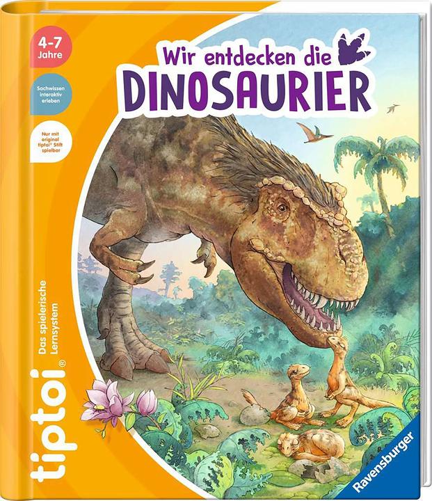 tiptoi Wir entdecken die Dinosaurier (Allemand, Inca Frison Inca, Stefan Richter, 2023)