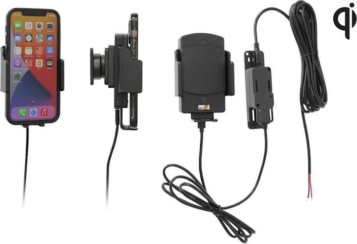 Immagine prodotto Brodit 719300 Supporto attivo wireless Qi, fisso