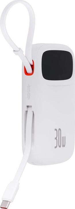 Produktbild Baseus Powerbank QPow 2 20000mAh 30W 2xUSB-C (white) (20000 mAh, 30 W, 30 Wh)