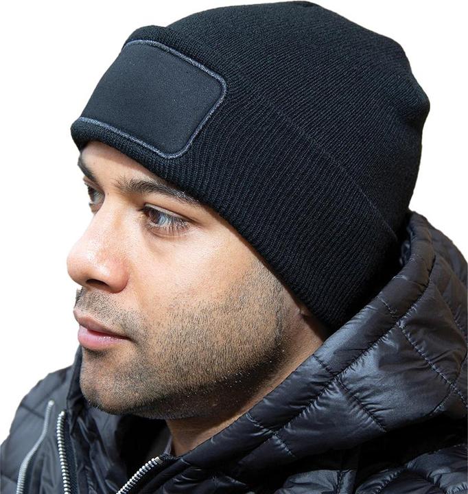 Actual product image Regatta Unisex Adult Double Knit Printable Beanie