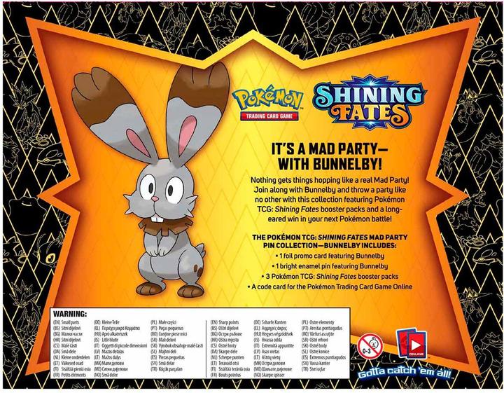 Actual product image Pokémon Shining Fates (English, Box Set & Collection)