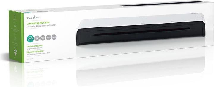 Immagine prodotto Nedis Laminatore - A caldo e a freddo - Formato A3 - Si riscalda in 4-6 minuti - Pronto L (75 - 125 µm, A3)