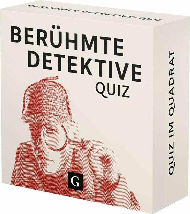 Produktbild Berühmte Detektive-Quiz (Deutsch)