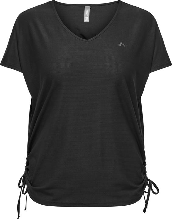 Only Play Locker geschnitten V-Ausschnitt Curve Fledermaus-Ärmel T-Shirt T-shirt (54)