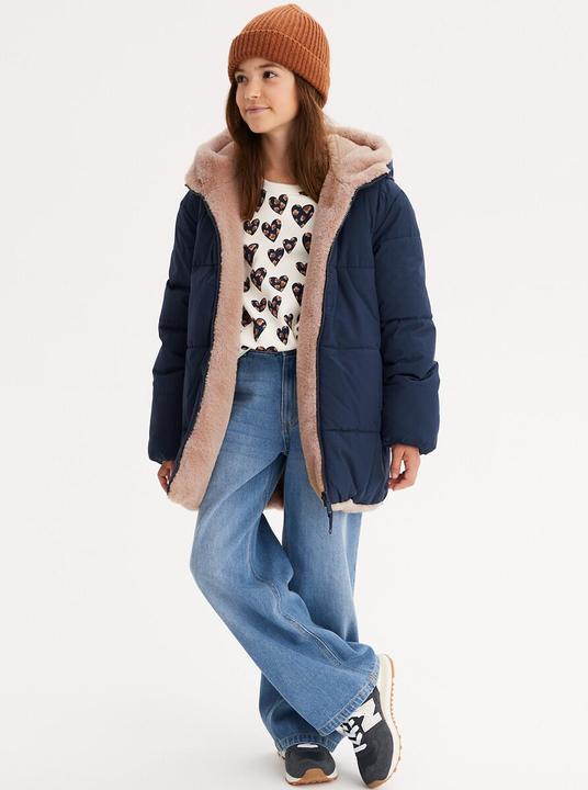 Produktbild La Redoute Collections Warme wendbare Steppjacke mit Kapuze (102, 104)