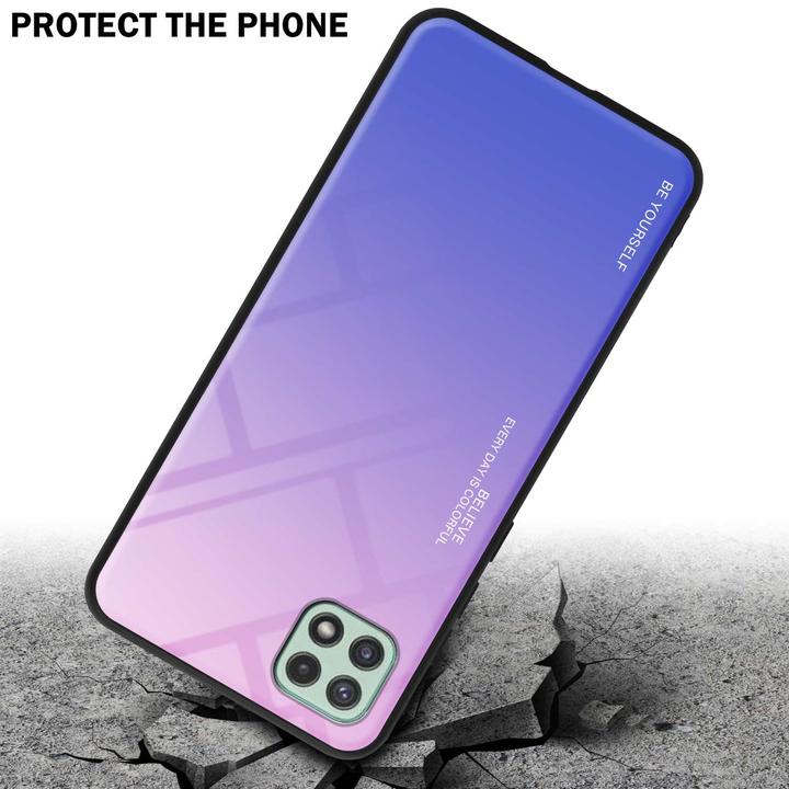 Actual product image Cadorabo TPU 2 colors glass envelope (Samsung Galaxy A22 5G)