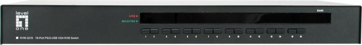 Produktbild LevelOne Level One KVM-3216 16-Port PS/2-USB VGA KVM Switch