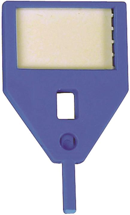 Produktbild Rieffel KyStor-Schlüsselanhänger KR-A BLAU / 10 N