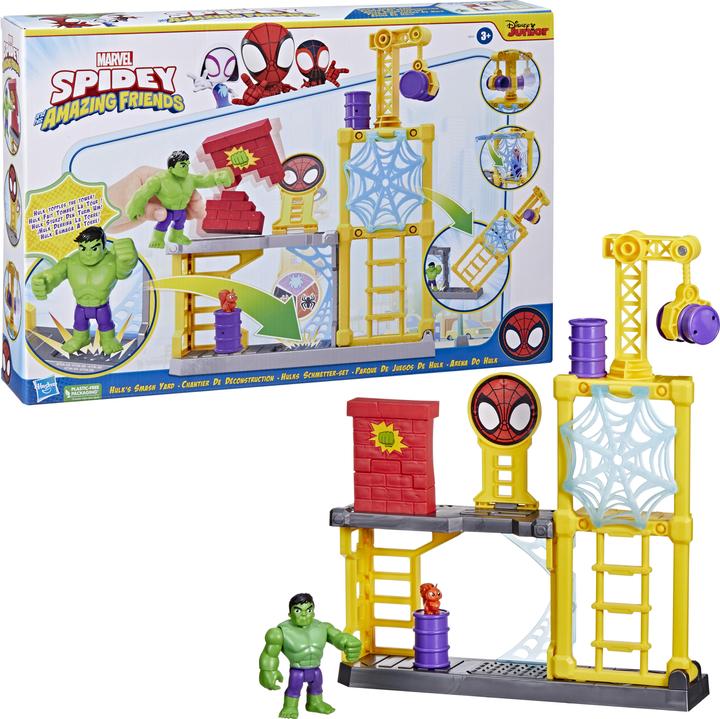 Actual product image Hasbro Hulk butterfly set, Hulk playset for kids 3 years and up