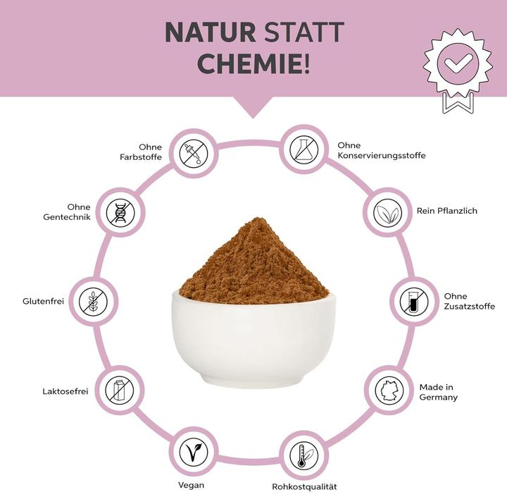 Immagine prodotto Eltabia Farina di semi d'uva biologica OPC Estratto di semi d'uva in polvere Premium Raw Food Quality (1 Pezzo/i, Polvere, 200 g)