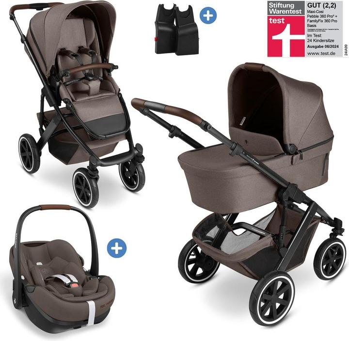 Image du produit ABC Design Kinderwagen 3 in 1 3in1 Kombi-Kinderwagen-Set Salsa 5 Air All