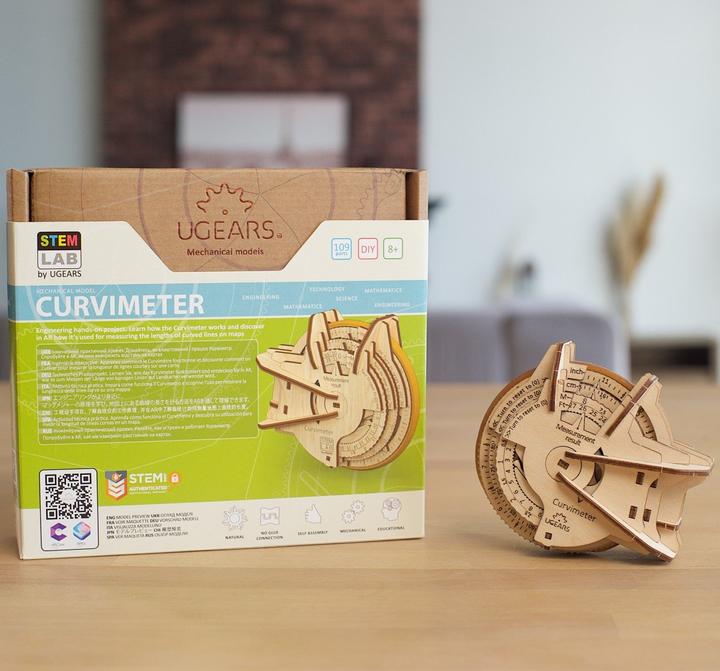 Actual product image Ugears The curvimeter