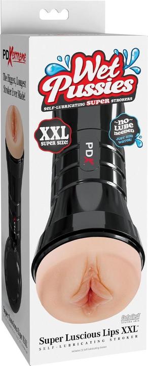 Actual product image Pipedream Wet Pussies Super Luscious Lips XXL