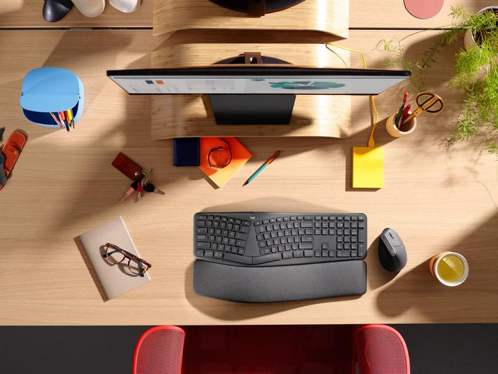 Image du produit Logitech Ergo K860 for Business (DE, Sans fil)