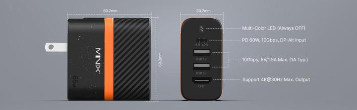 Actual product image Minix P4K (65 W)