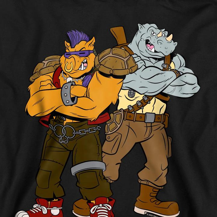 Actual product image Teenage Mutant NT Unisex Adult Bebop & Rocksteady Sweatshirt (S)