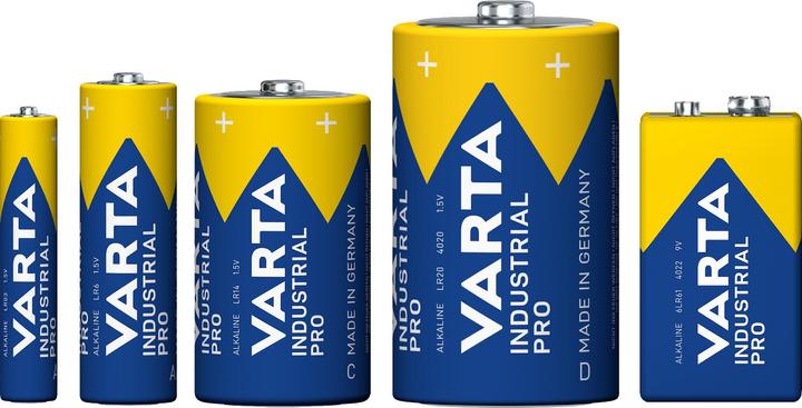 Immagine prodotto Varta Industria degli alcali per batterie. AA Mignon LR6 4006 Ind - Batteria - Mignon (AA) (2 pz., AA, 2960 mAh)