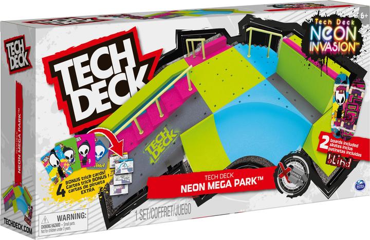 Actual product image NoName Tech Deck Neon Mega Ramp