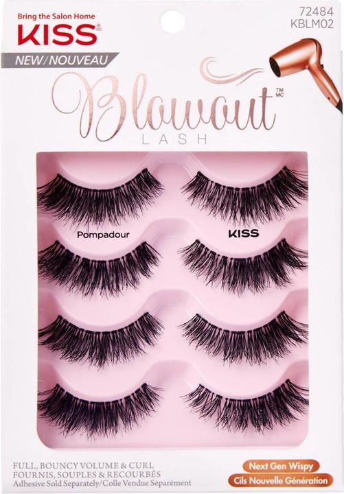 KISS Lashes - Blowout Lash Multipack No.2 Pompadour (Künstliche Wimpern)