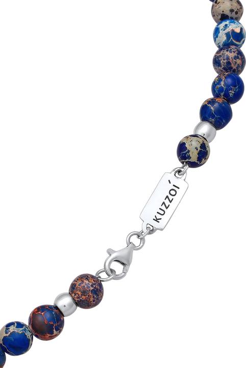 Produktbild Kuzzoi Edelsteinkette (925er Sterling Silber, Edelstahl, Achat, 45 cm)