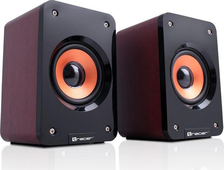 Tracer TRAGLO44199 Speakers 2 + 0 Orlando Black USB 5W