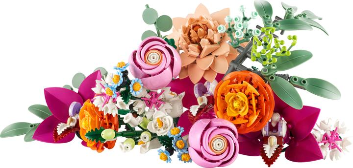 Produktbild LEGO Schöner Rosafarbener Blumenstrauss (10342, LEGO Botanical, LEGO Icons)