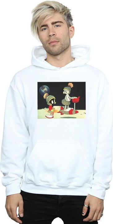 Actual product image Looney Tunes Mens Bugs Bunny Spaced Hoodie (3XL)