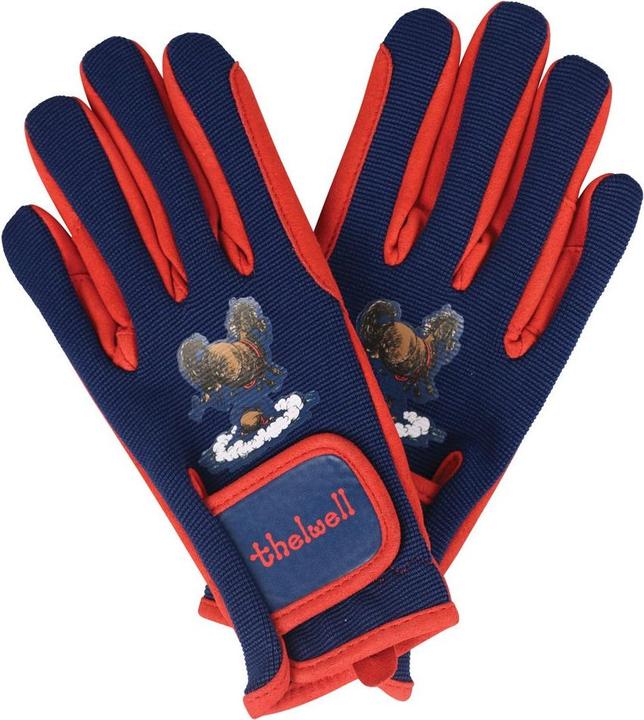 Image du produit Hy - Gants d'équitation THELWELL COLLECTION PRACTICE MAKES PERFECT - Enfant (M)