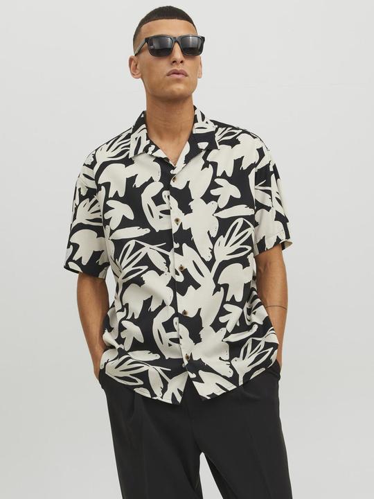 Immagine prodotto Jack & Jones Camicia a maniche corte in Tencel con stampa all-over (S)