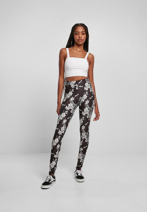 Actual product image Urban Classics Ladies Soft AOP Leggings (S)