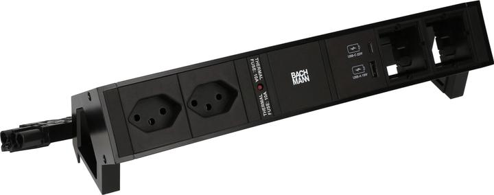 Image du produit Bachmann Desk 2 (2 x, Type 13, USB-A, USB-C, 0.20 m)