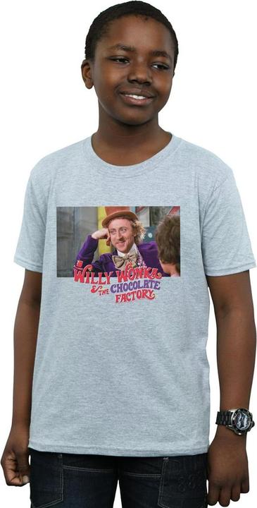 Actual product image Willy Wonka & the Chocolate Factory Boys Condescending Wonka T-Shirt (128)