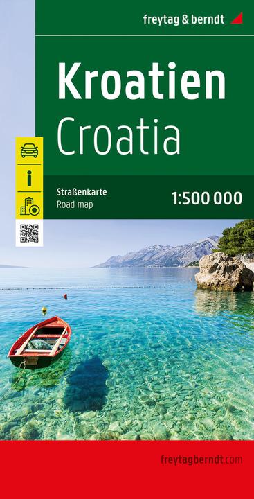 Produktbild Freytag & Berndt Autokarte Kroatien. Hrvatska. Kroatie. Croatia. Croatie. Croazia