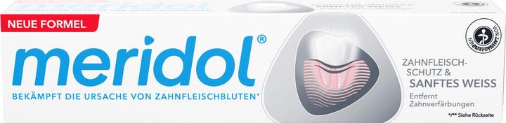 Produktbild Meridol Sanftes Weiss Zahnpasta (75 ml)