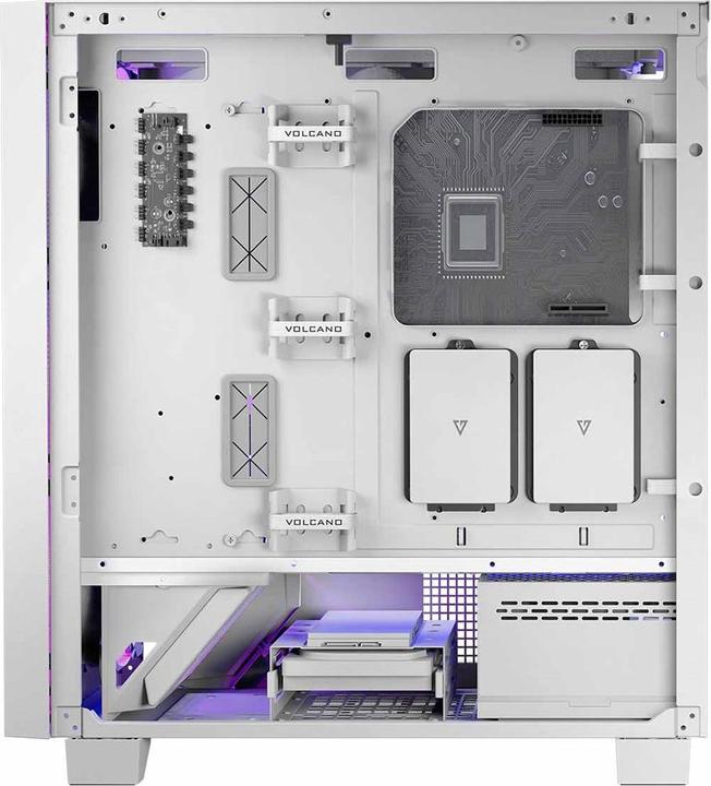 Image du produit Modecom Volcan Perun Apex ARGB biała (mATX, Mini-ITX, ATX, E-ATX)