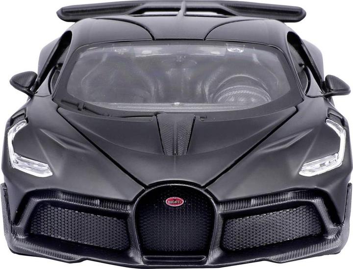 Actual product image Maisto Bugatti Divo 1/24 black matt