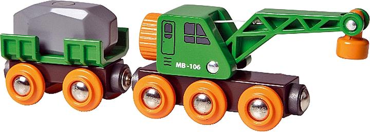 Image du produit Brio Camion-grue avec remorque