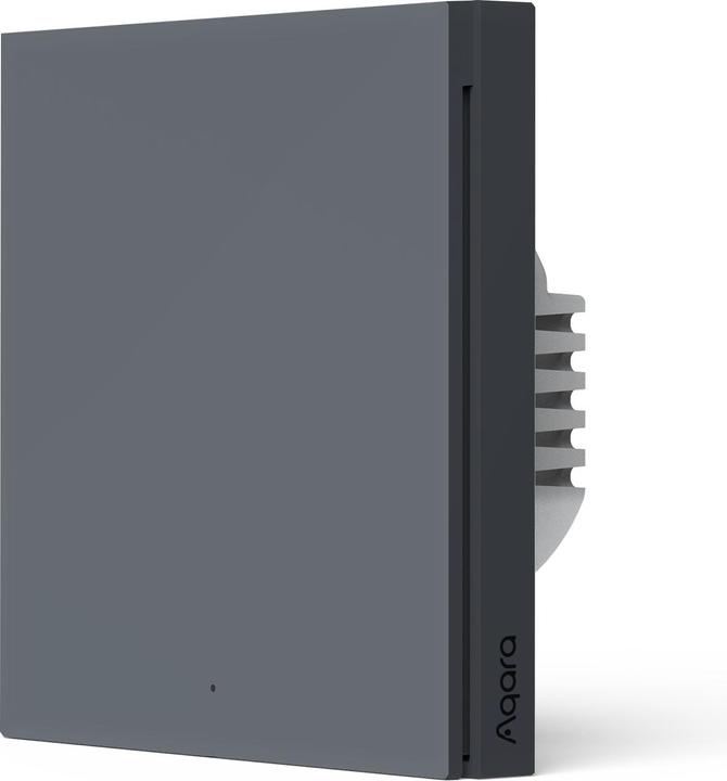 Image du produit Aqara Smart Wall Switch H1 Gris No Neutral, Single Rocker (Zigbee)