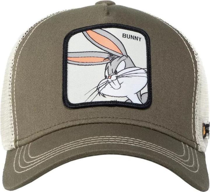 Image du produit Capslab Casquette de camionneur Looney Tunes avec motif de lapin (Taille unique)