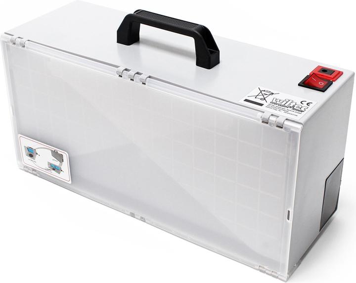 Image du produit Wiltec Airbrush Cabine d’aspiration pour Airbrush 6 m³/min Filtre Brouillard de peinture