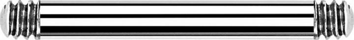 Produktbild Star Piercing Barbell-Stab silber (Chirurgenstahl 316L)