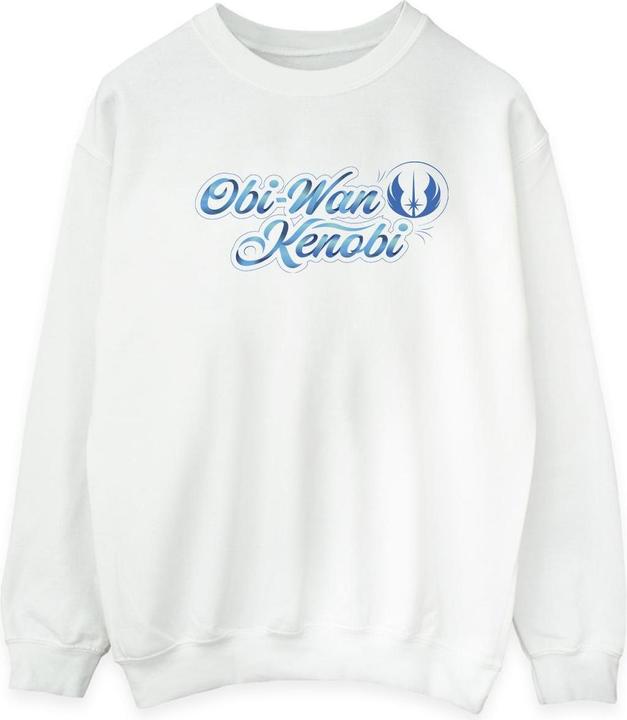 Produktbild Star Wars ObiWan Kenobi Ribbon Font Sweatshirt (M)